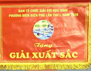 RỰC RỠ SẮC VÀNG: TRƯỜNG THCS MƯỜNG THANH ĐẠT GIẢI XUẤT SẮC NHẤT TẠI GIẢI BƠI HỌC SINH PHƯỜNG ĐIỆN BIÊN PHỦ LẦN THỨ I, NĂM 2026