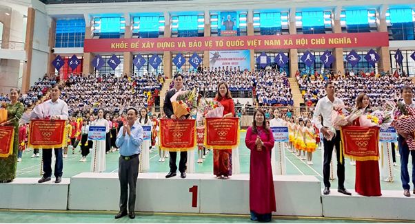 TRƯỜNG THCS MƯỜNG THANH ĐẠT GIẢI NHẤT TOÀN ĐOÀN 14 LẦN LIÊN TIẾP TẠI HỘI KHỎE PHÙ ĐỔNG CẤP THÀNH PHỐ.